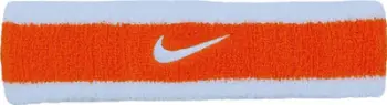 Shirit koka Nike Swoosh Headband N0001544450, elastik, material froté, i bardhë