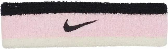 Shirit koke Nike Swoosh N0001544641, material elastik, thithje djersë, i bardhë - 1