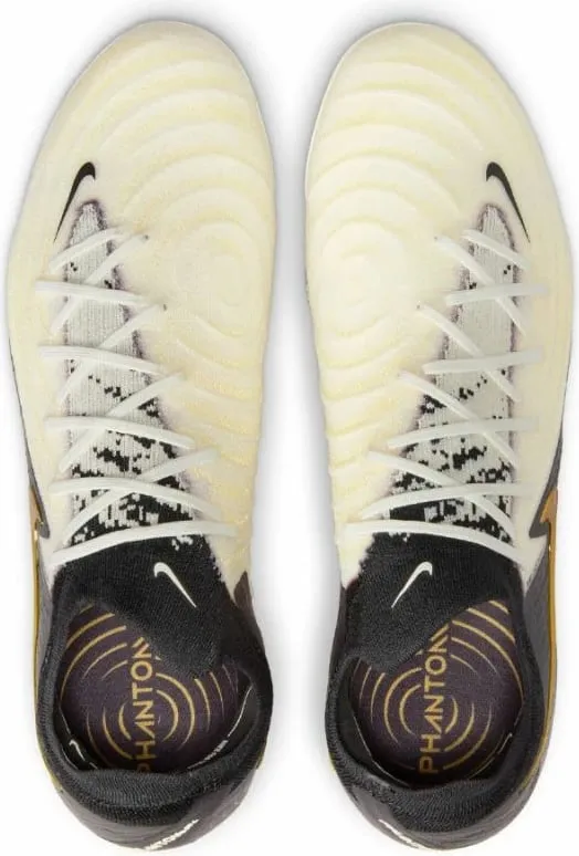 Këpucë futbolli Nike Phantom GX II Elite SG, burrash, të bardha e të zeza - 4