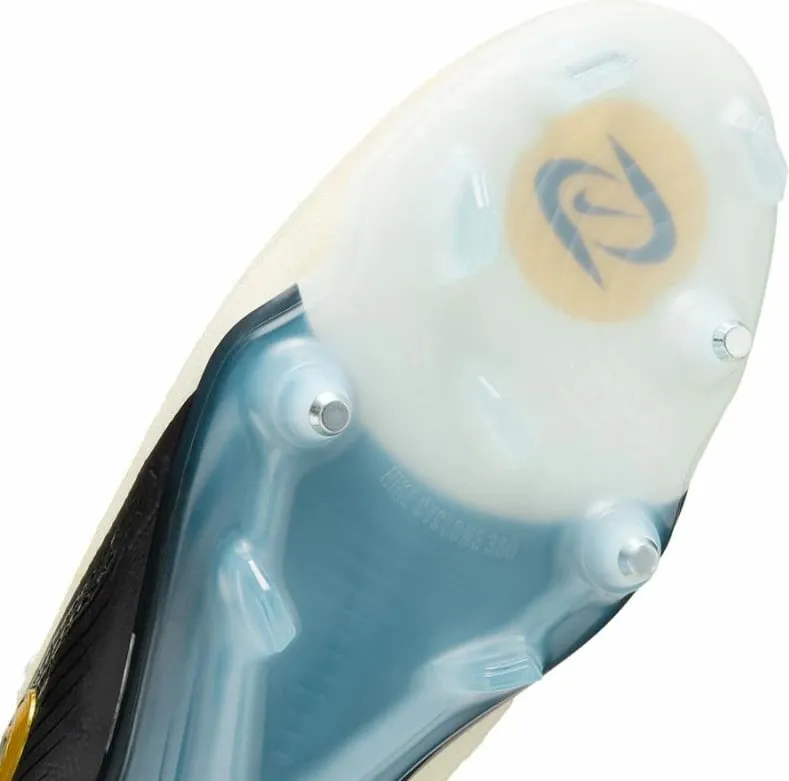 Këpucë futbolli Nike Phantom GX II Elite SG, burrash, të bardha e të zeza - 5