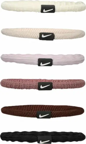 Llastiqe flokësh Nike Flex W, set 6 copë, shumëngjyrëshe