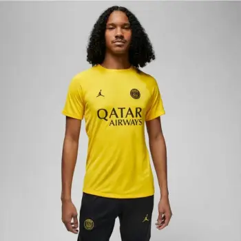 Bluzë sportive Nike PSG DF Academy Pro SS Top M DR4906 720, për meshkuj, e verdhë