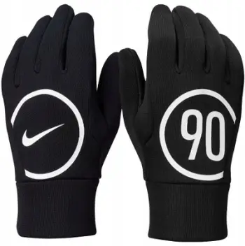 Doreza futbolli Nike Total90 Academy Therma-FIT, për të ftohtë, të zeza