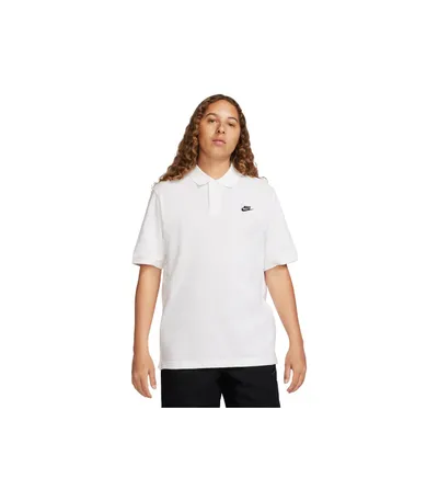 Maicë polo për meshkuj Nike, e bardhë - 1