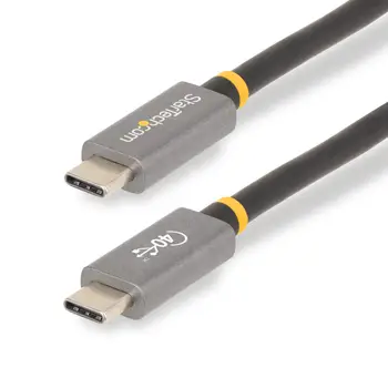 Kabllo Startech USB4, USB-C, 40 Gbps, 1m, e hirtë