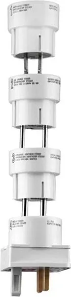 Adapter Udhëtimi CEE7 – Vidlice me Zasuvka, Ngjyrë e Bardhë - 1