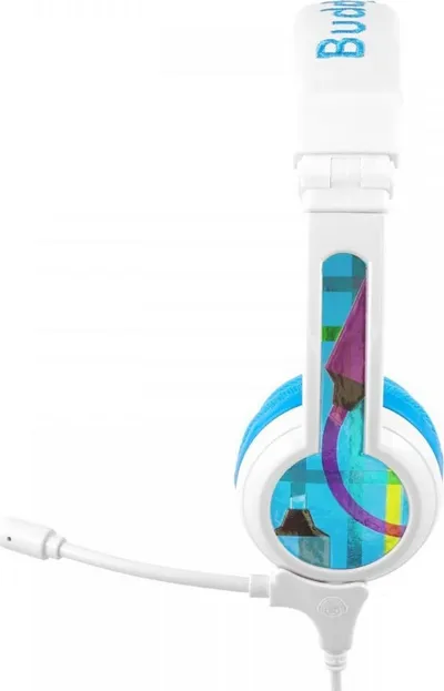 Kufje ONANOFF BuddyPhones School Plus, Wired, 85dB, të bardha - 3