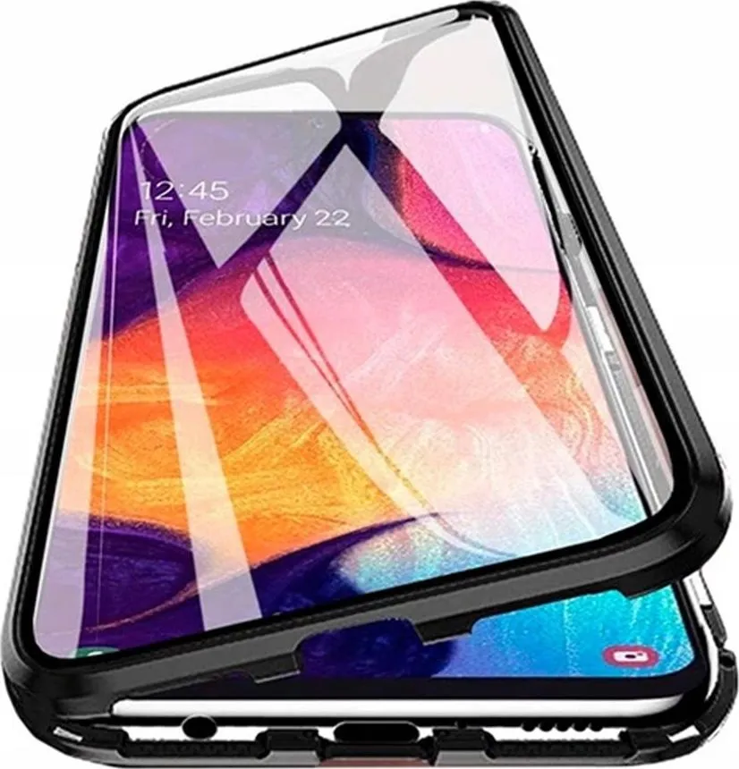 Fotrollë Magnetike Front+Back për Samsung Note 10+ – E Zezë - 1