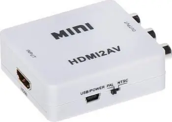 Përshtatës AV në HDMI, i bardhë