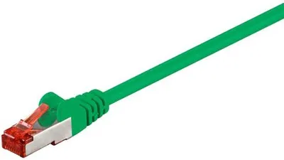 Kabllo Patchcord CAT6, S/FTP, 0.5m, e gjelbër - 1