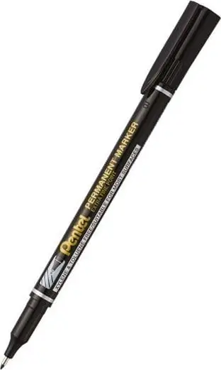 Marker për CD Pentel NF450, majë 0.6–1.0mm, i zi