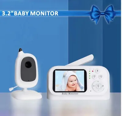 Monitorues për bebe Baby Center Melandi, i bardhë - 2