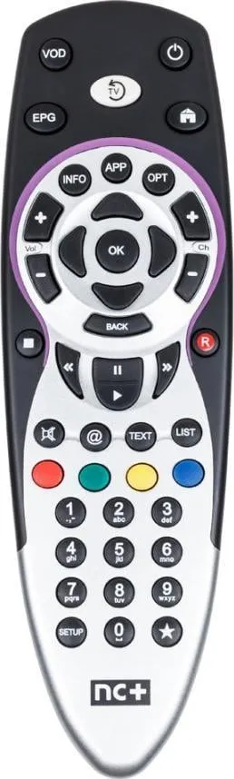 Telekomandë Pilot RTV, për NC+ Recorder, e zezë - 1
