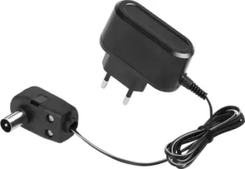 Furnizues antene KEMOT ZS, 12V 100mA, me prizë RF, i zi