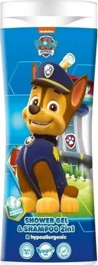 Gel dushi dhe shampo për fëmijë Air Val Paw Patrol Chase 2n1, 300ml