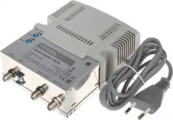 Zmadhues për sinjalin e Antenës HA-126 Terra, 34 dB, e argjendtë