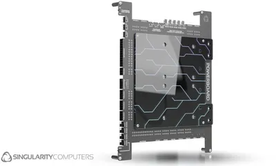 Panel energjie Singularity Computers PowerBoard Universal E-ATX, me rezervuar D5, për ftohje me ujë, transparent - 2