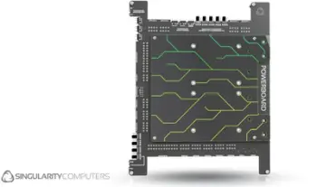Panel energjie Singularity Computers PowerBoard Universal E-ATX, me rezervuar D5, për ftohje me ujë, transparent