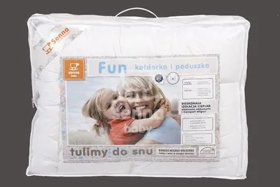 Set çarçafësh për fëmijë Fun SEN000011, i bardhë - 1