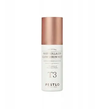Sprej fytyre PESTLO T3 Baby Collagen Glow Serum Mist, 50ml, kolagjen vegan, efekt glass skin