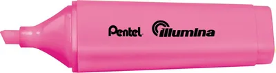 Marker nënvizues Pentel SL60 P, majë chisel, rozë - 1