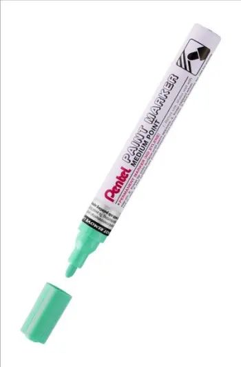 Marker boje Pentel MMP10 Paint Marker, majë fine, i bardhë
