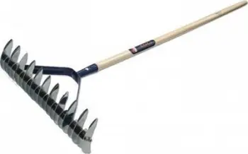 Aerator kopshti Kinzo, gjatësi 170 cm, dorezë druri pishe, çelik