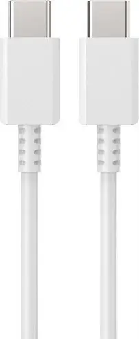 Kabllo USB C në USB C, 1 m, Power Delivery, e bardhë
