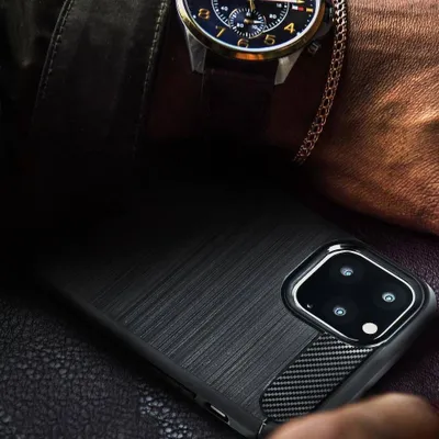 Këllëf Forcell Carbon për Samsung Galaxy A53 5G, gome, i zi - 3