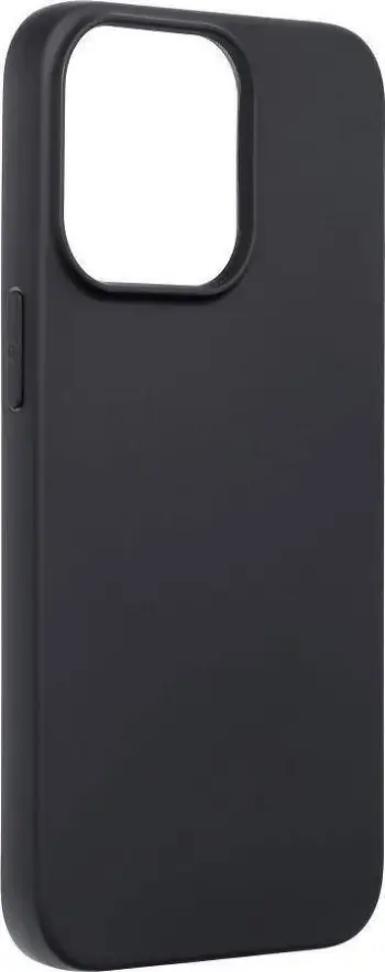 Futrollë telefoni Forcell Soft për iPhone 13 Pro Max, silikon, e zezë
