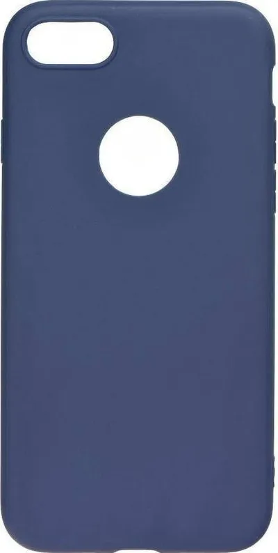 Këllëf telefoni Forcell Soft për iPhone 13 Pro, silikoni, blu e errët - 3