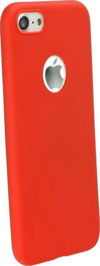Këllëf telefoni Forcell Soft për iPhone 13 Pro, silikon, i kuq - 4