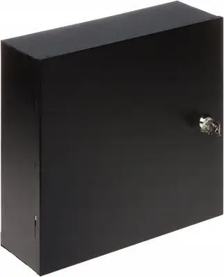 Kuti elektrike TPR 3 ST, 300 x 300 x 100 mm, metalike, e zezë