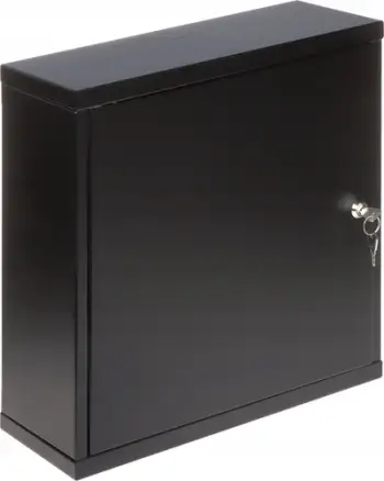 Kuti montuese STALFLEX ENCLOSURE TPR-4/ST, 400 x 400 x 140 mm, metalike, e zezë