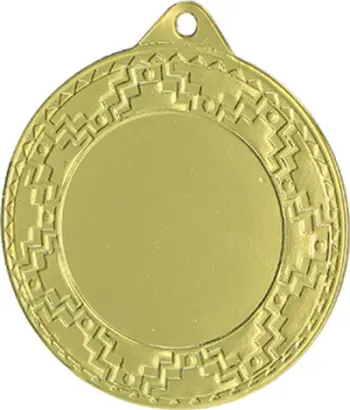 Medalje e artë me hapësirë për ngjitje, R-40 mm, T-1 mm