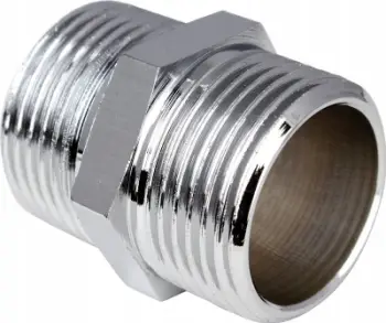 Nipel kromi Hydroland 1/2", prej bronzi, për ujë të pijshëm