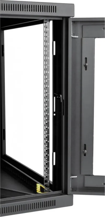 Kabinet rack muri Tripp Lite SRW12USDPG, 12U, derë akrilike, i zi - 3