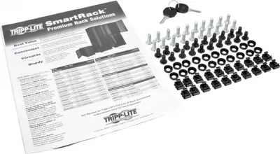 Kabinet rack muri Tripp Lite SRW12USDPG, 12U, derë akrilike, i zi - 5