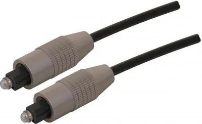 Kabllo Toslink, 2m, e zezë - 1