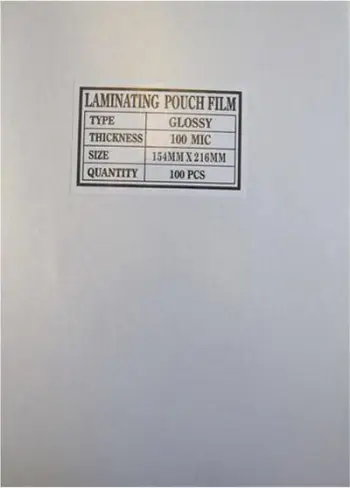 Folie laminuese A4, 100 copë
