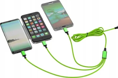 Kabllo karikimi Smrter Hydra ULTRA 5in1, 1.2m, USB Type C, e gjelbër - 3