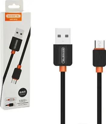 Kabllo Somostel USB në microUSB, 1 m, e zezë