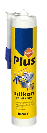 Silikon SUPER PLUS, i bardhë, 280ml - 1