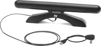 Antena e brendshme TV Barczak SONUS+, USB, me përforcues sinjali, e zezë