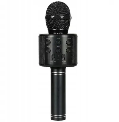 Mikrofon karaoke MajesticLine, me kabllo, i zi - 1