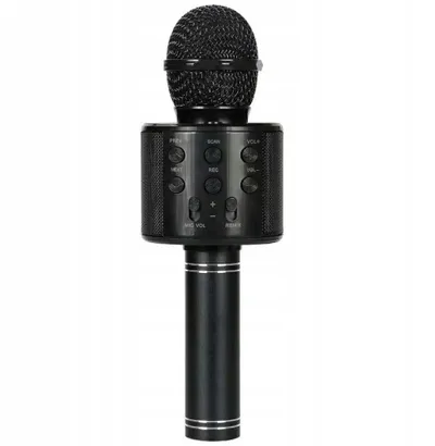 Mikrofon karaoke MajesticLine, me kabllo, i zi - 3