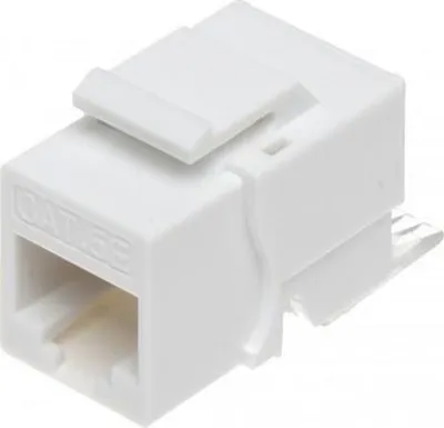 Lidhës fole FX-RJ45-56 Keystone, i bardhë - 1