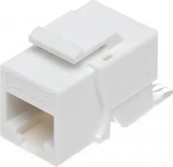 Lidhës fole FX-RJ45-56 Keystone, i bardhë