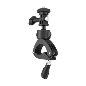 Kapëse motoçiklete dhe biçiklete TELESIN, Super Clamp 360°, vrimë 1/4", e zezë
