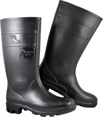 Çizme pune FAGUM 13157/A, PVC, O4 FO SRC, 47, të zeza